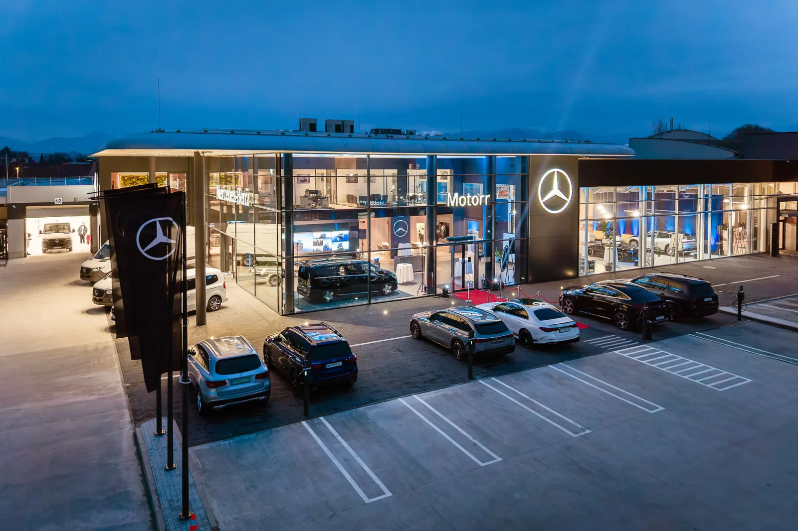 Nové VAN centrum Mercedes-Benz Martin
